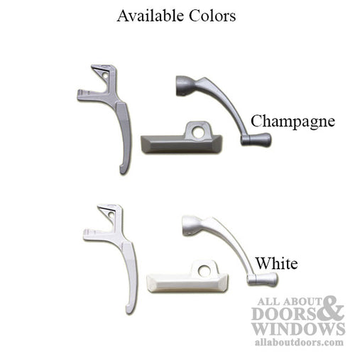 Hardware Pack, Square Cover, Handle, Lock  Right Hand - Choose Color - Hardware Pack, Square Cover, Handle, Lock  Right Hand - Choose Color