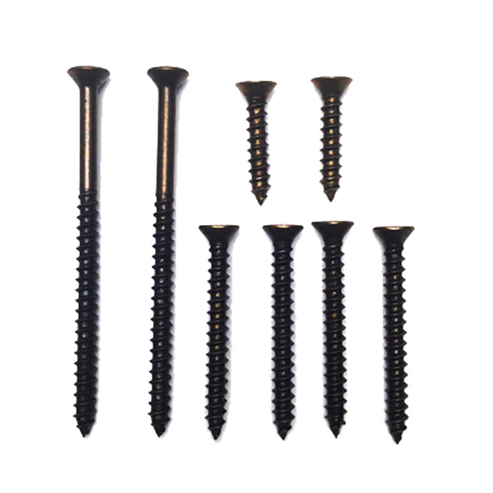Hinge Screw Pack, Frenchwood Hinged Door - Oil-Rubbed Bronze - Hinge Screw Pack, Frenchwood Hinged Door - Oil-Rubbed Bronze