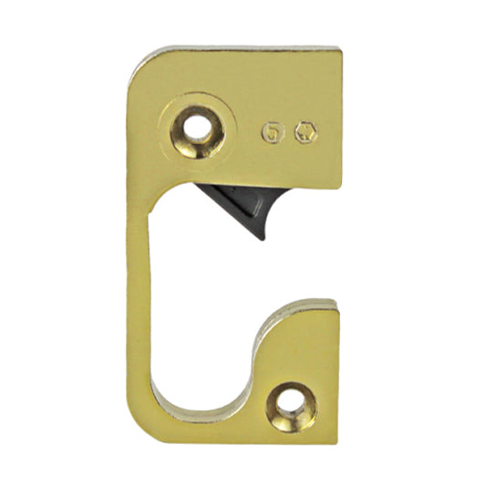 Strike Plate, RA6133, Auto-Release Roller, 1.30 x 2.40 -Brass Finished