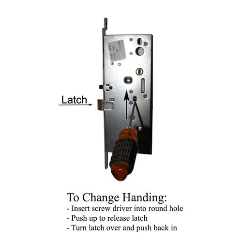 Active Multi-Point Mortise Lock Body Fits Marvin Ultimate Inswing Doors - Active Multi-Point Mortise Lock Body Fits Marvin Ultimate Inswing Doors