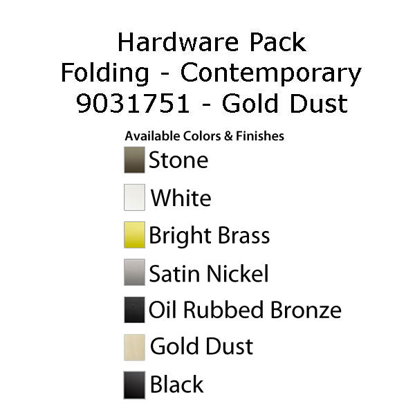 Andersen Casement Window - 200/400 Series - Hardware Pack - Folding Contemporary - Gold Dust - Andersen Casement Window - 200/400 Series - Hardware Pack - Folding Contemporary - Gold Dust