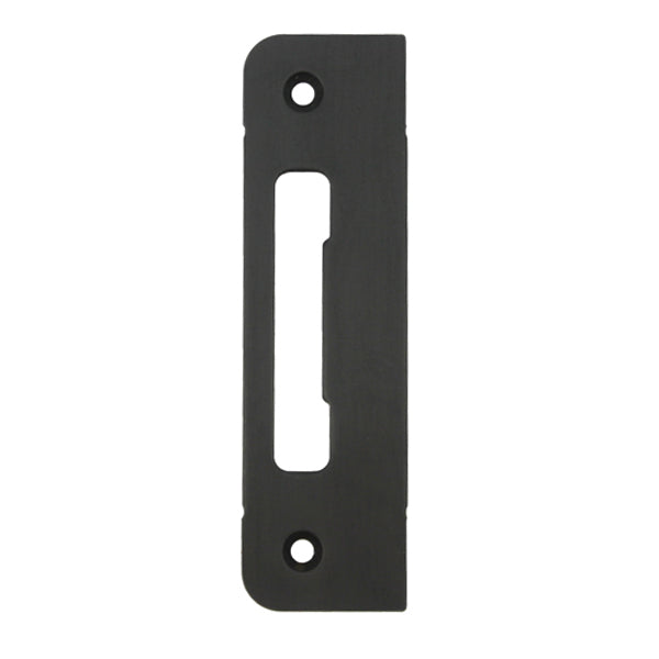 Strike Plate, PT0002N, Flat Tongue 1.30 x 4.57 - Oil Rubbed Brass - Strike Plate, PT0002N, Flat Tongue 1.30 x 4.57 - Oil Rubbed Brass