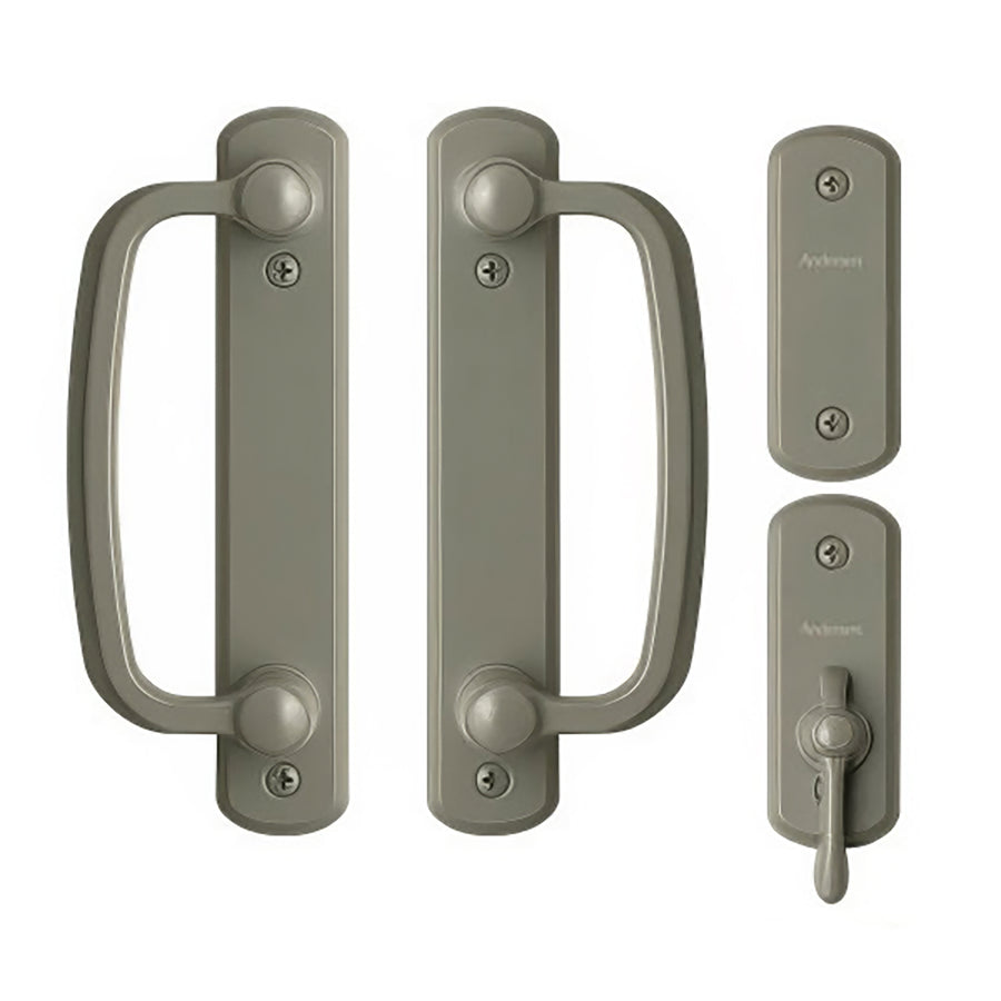 Andersen Sliding Door Handle With Hardware Andersen Albany Double Door Pulls - Andersen Sliding Door Handle With Hardware Andersen Albany Double Door Pulls