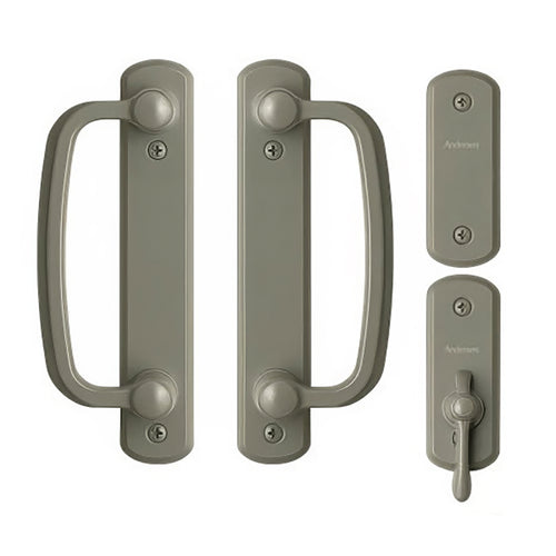 Andersen Sliding Door Handle With Hardware Andersen Albany Double Door Pulls - Andersen Sliding Door Handle With Hardware Andersen Albany Double Door Pulls
