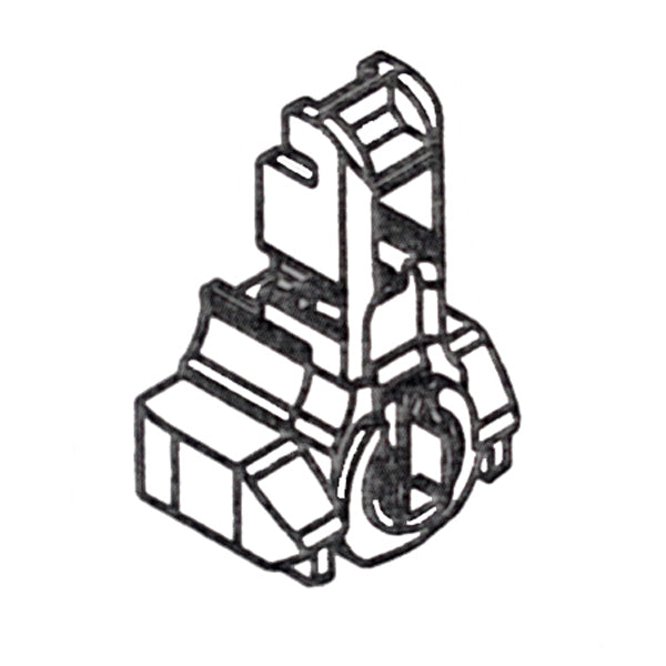 Tilt shoe, 1-1/4 x 53/64  Tan Puck, Open Cam, Inverted Channel Balance - P - Tilt shoe, 1-1/4 x 53/64  Tan Puck, Open Cam, Inverted Channel Balance - P