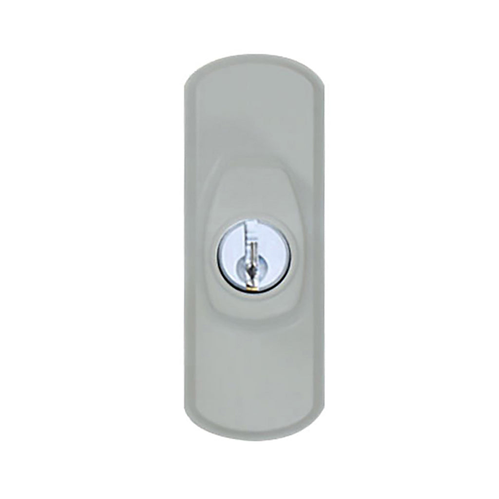 Andersen Frenchwood Gliding Doors - Lock Assembly - Albany - Exterior - Left - Stone - Andersen Frenchwood Gliding Doors - Lock Assembly - Albany - Exterior - Left - Stone