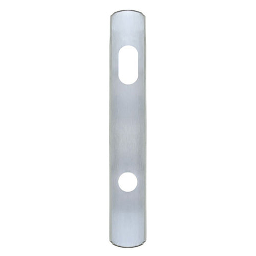 Newbury Active Exterior Escutcheon Plate - Brushed Chrome - Newbury Active Exterior Escutcheon Plate - Brushed Chrome