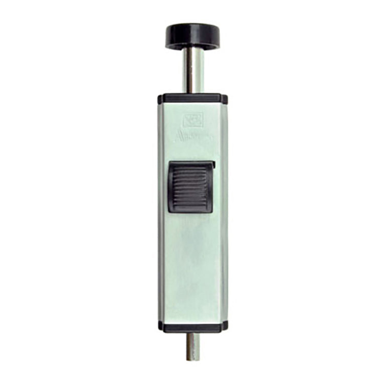 Andersen Auxiliary Foot Bolt Lock for Frenchwood Gliding Door - Brushed Chrome - Andersen Auxiliary Foot Bolt Lock for Frenchwood Gliding Door - Brushed Chrome
