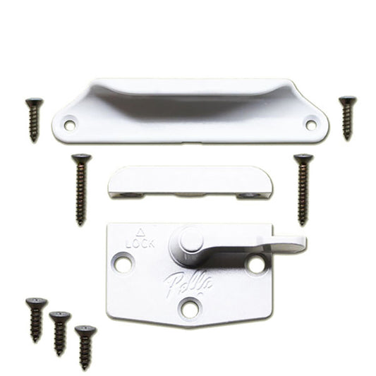 Unavailable Kit Double Hung Lock, Keeper, and Sash Lift - White