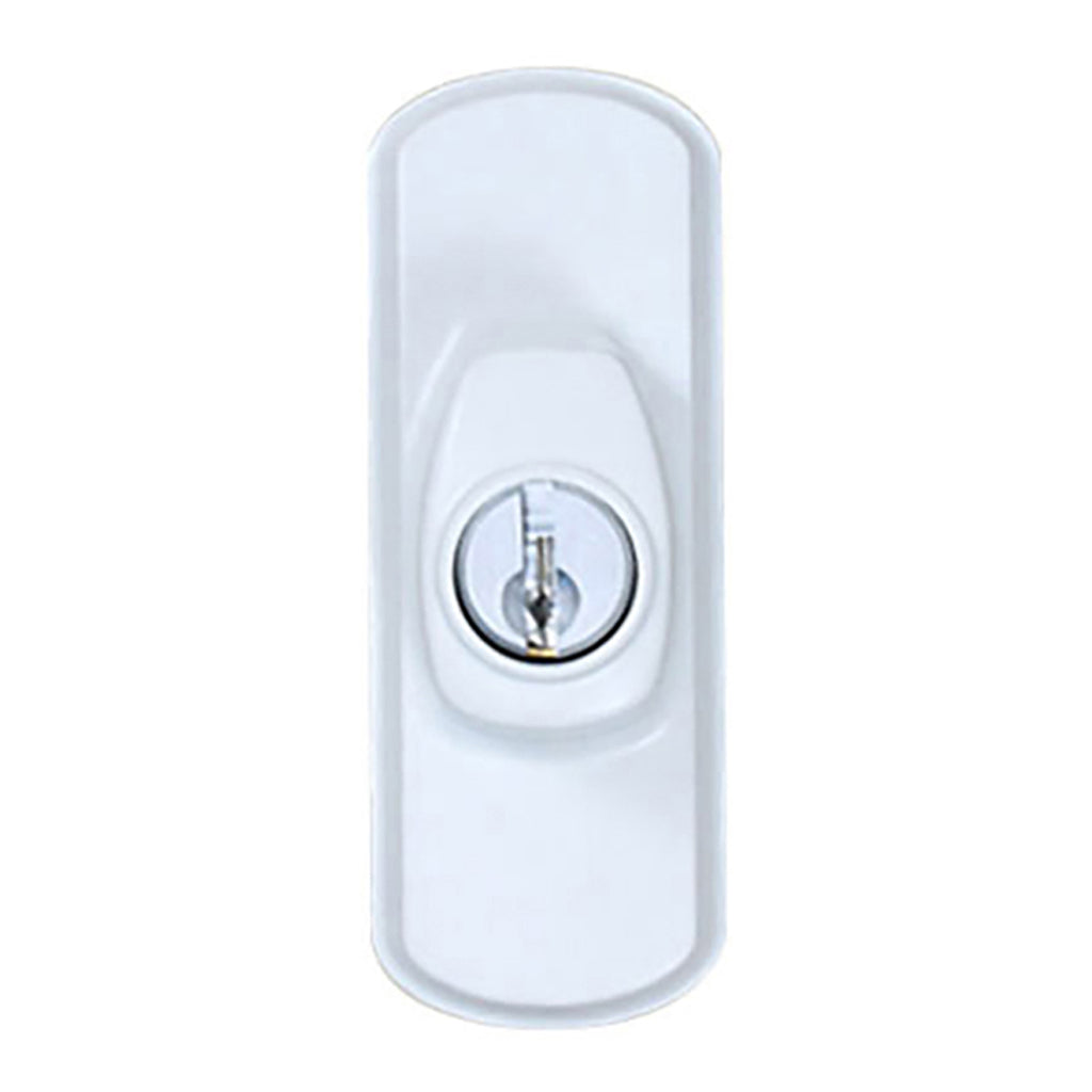 Andersen Frenchwood Gliding Doors - Lock Assembly - Albany - Exterior - Right - White - Andersen Frenchwood Gliding Doors - Lock Assembly - Albany - Exterior - Right - White