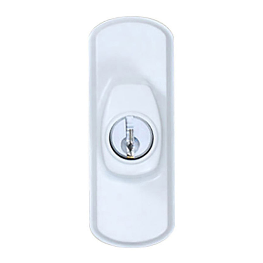 Andersen Frenchwood Gliding Doors - Lock Assembly - Albany - Exterior - Right - White - Andersen Frenchwood Gliding Doors - Lock Assembly - Albany - Exterior - Right - White