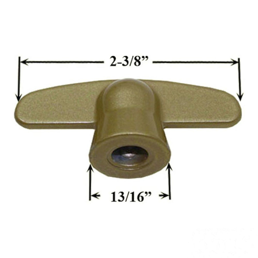 Pella Window T- Handle, Special 3/8 Spline - Choose Color - Pella Window T- Handle, Special 3/8 Spline - Choose Color