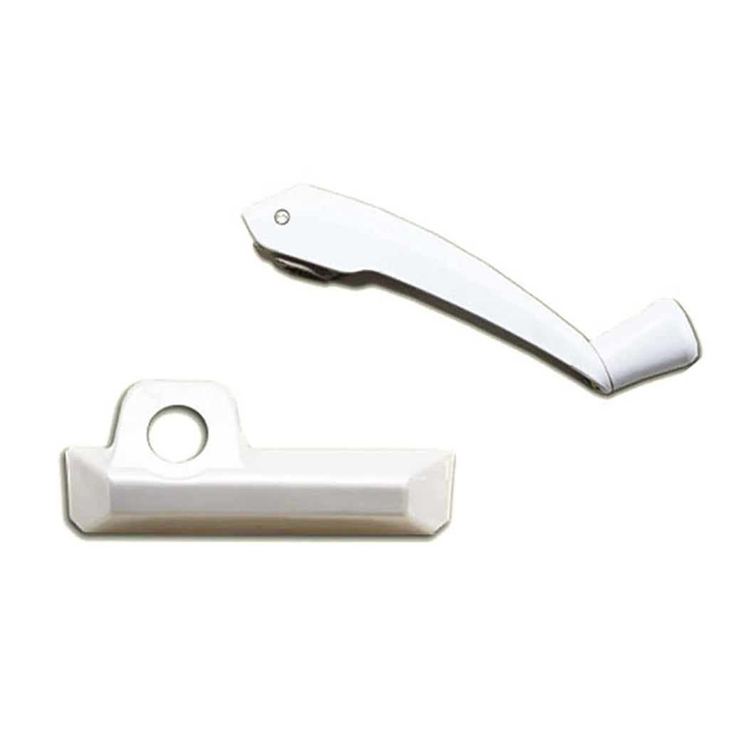 Pella Handle Cover and Folding Crank Handle For Left Hand Awning and Casement Windows - Pella Handle Cover and Folding Crank Handle For Left Hand Awning and Casement Windows