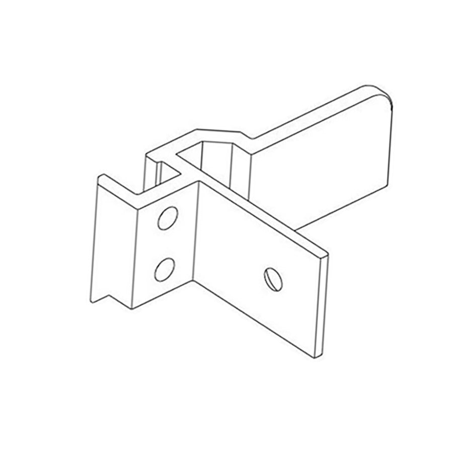 Andersen Tilt-Wash/Stormwatch Left Lower Corner Bracket - Stone - Andersen Tilt-Wash/Stormwatch Left Lower Corner Bracket - Stone