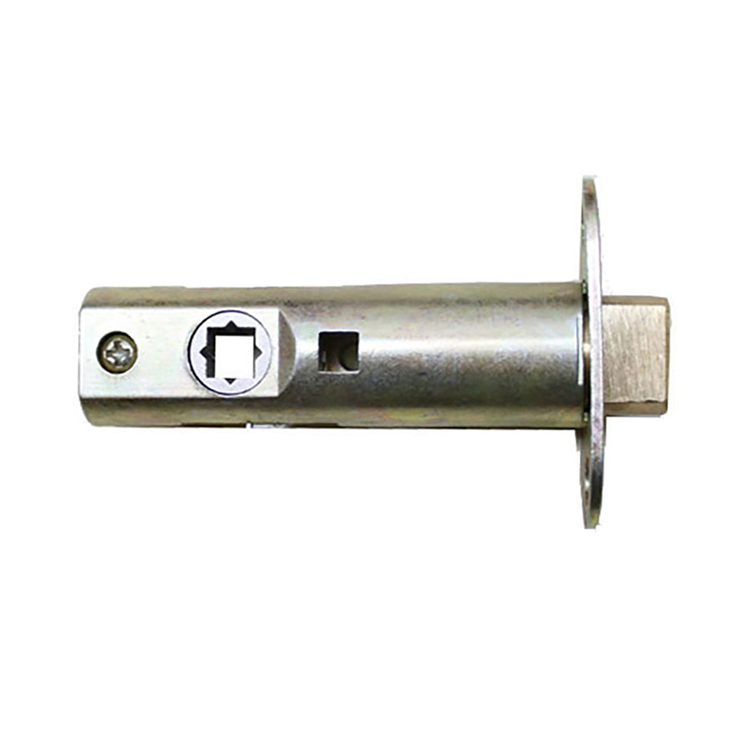 Passage Spring Latch 2-3/4  Backset, 8mm Hub  Brass - Passage Spring Latch 2-3/4  Backset, 8mm Hub  Brass
