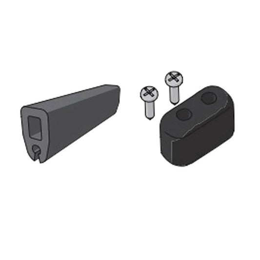 Pella Patio Door Bumper Set - Black (Head & Sill)