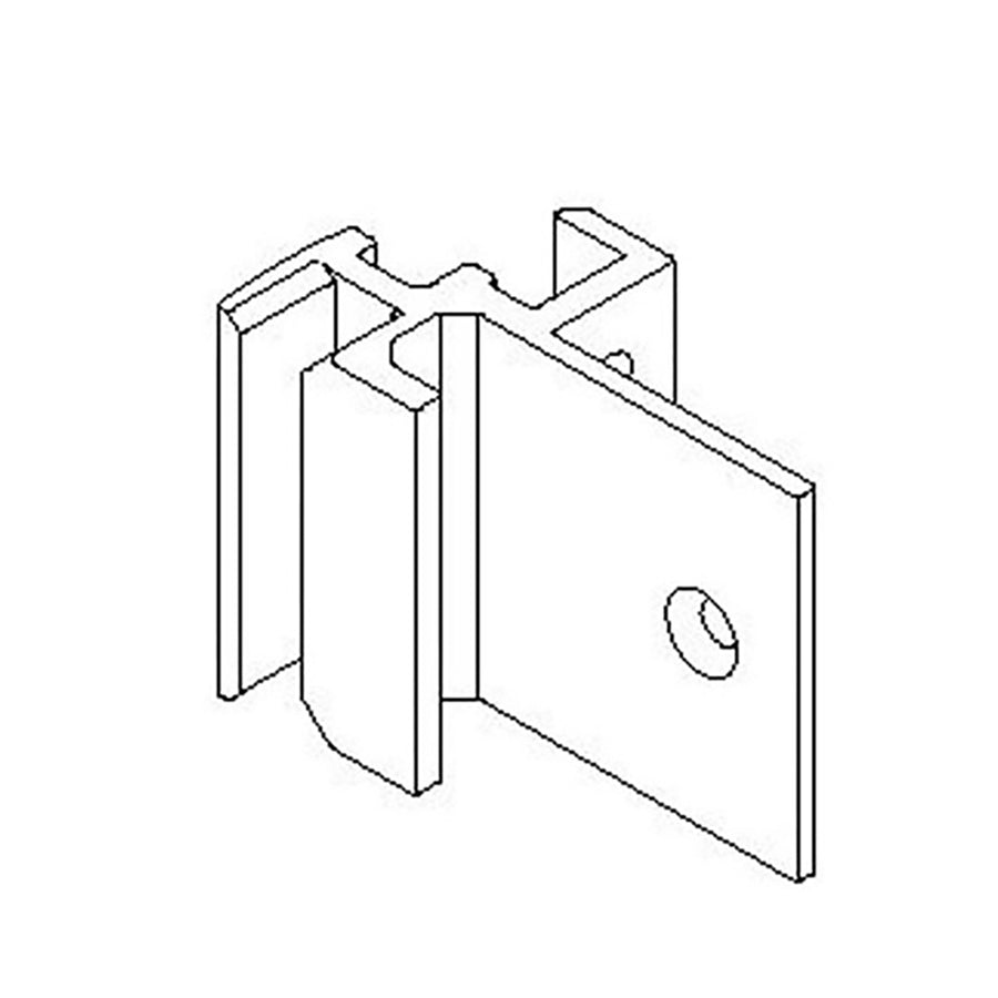 Andersen Tilt-Wash/Stormwatch Frame Bracket w/ Screws - Stone - Andersen Tilt-Wash/Stormwatch Frame Bracket w/ Screws - Stone