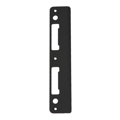 Latch & Deadbolt Strike Plate, 1.74 x 8.82 Curved Lip - Oil Rubbed Brass - Latch & Deadbolt Strike Plate, 1.74 x 8.82 Curved Lip - Oil Rubbed Brass