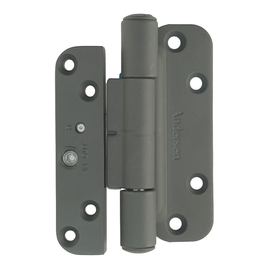 Andersen Patio Door Hinge Right Handed Frenchwood Adjustable Door Hinge Kit (Black) - Andersen Patio Door Hinge Right Handed Frenchwood Adjustable Door Hinge Kit (Black)