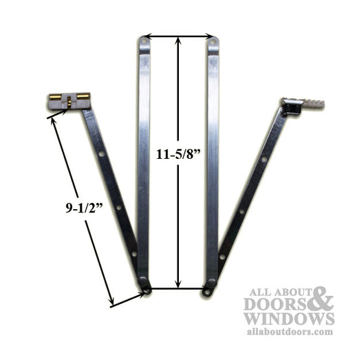 Pella 24 Inch Casement Hinge Pack Choose Handing - Pella 24 Inch Casement Hinge Pack Choose Handing
