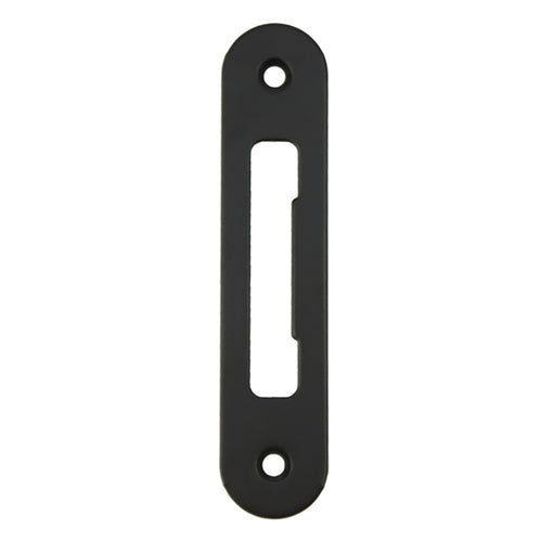 HOPPE Strike Plate Radius Tongue Rustic Umber - HOPPE Strike Plate Radius Tongue Rustic Umber