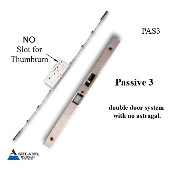 Passive 60/92 Sentinel Multi-point door lock - SS - Passive 60/92 Sentinel Multi-point door lock - SS