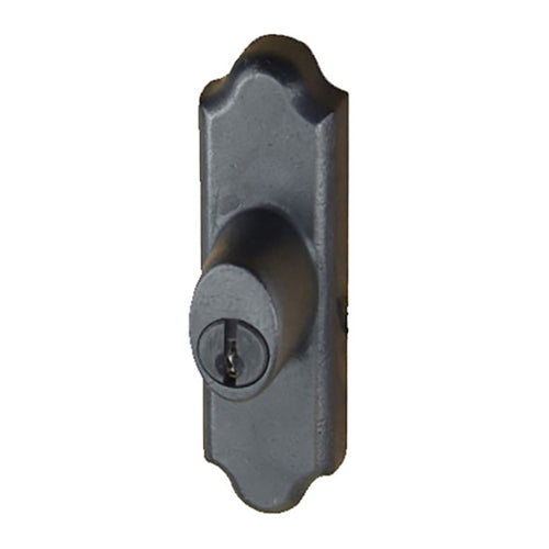 Andersen Window - Frenchwood Gliding Door - Lock Assembly, Encino - LH - Distressed Bronze - Andersen Window - Frenchwood Gliding Door - Lock Assembly, Encino - LH - Distressed Bronze