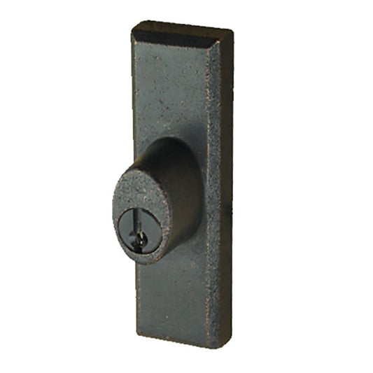 Andersen Frenchwood Gliding Door - Lock Assembly w/Keys, Yuma - Left Hand - Distressed Bronze
