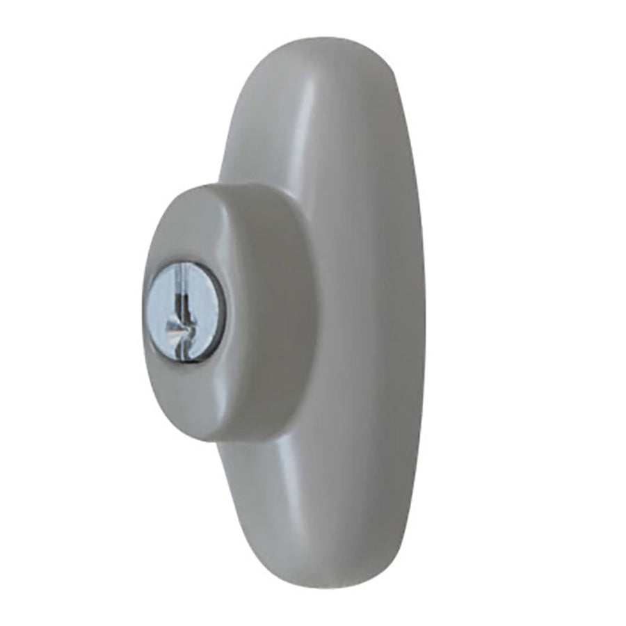 Andersen Tribeca Style Exterior Keyed Lock with Keys Left Hand in Stone - Andersen Tribeca Style Exterior Keyed Lock with Keys Left Hand in Stone