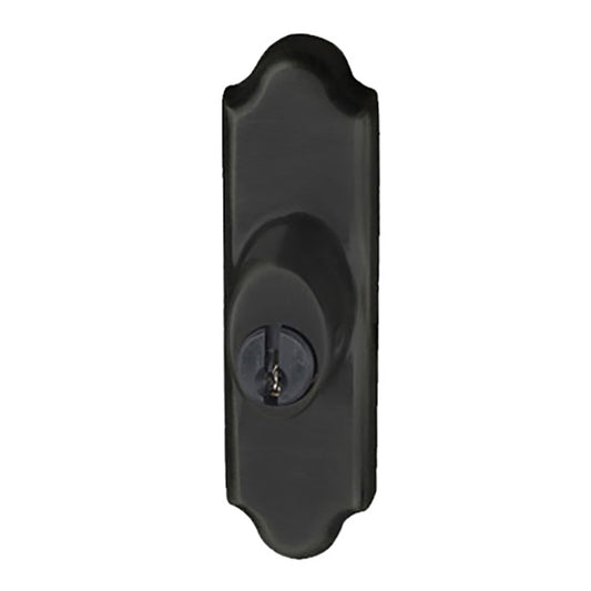 Andersen Gliding Door Keyed Lock, Covington - RH, Oil-Rubbed Bronze