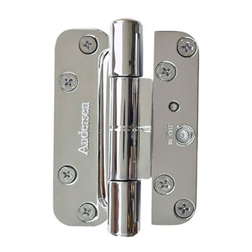 Andersen Single Hinge, Left Hand (2005-Present) - Polished Chrome - Andersen Single Hinge, Left Hand (2005-Present) - Polished Chrome