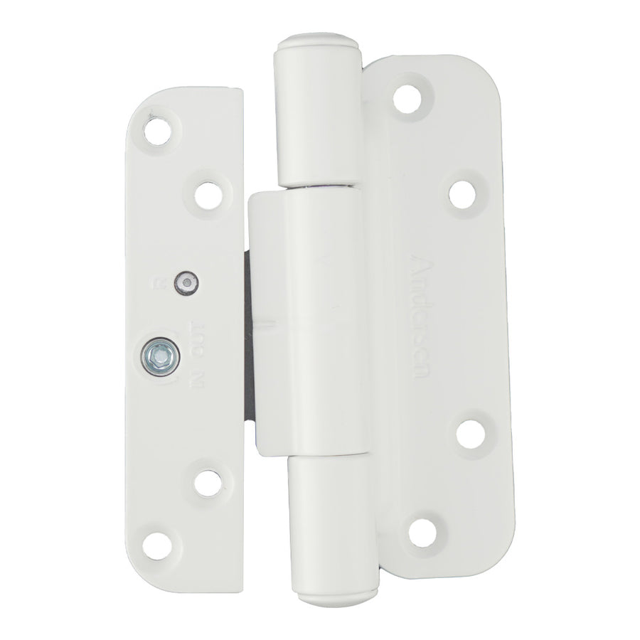Andersen Single Hinge Left Hand Fits Doors 2005-Present White Andersen Hinge - Andersen Single Hinge Left Hand Fits Doors 2005-Present White Andersen Hinge