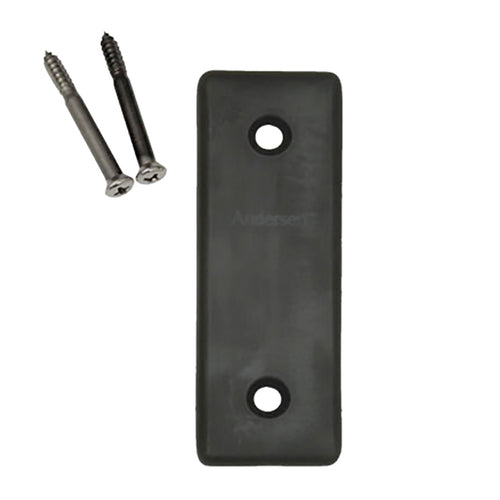 Andersen Gliding Door Cover Plate, Anvers Style - Oil Rubbed Bronze - Andersen Gliding Door Cover Plate, Anvers Style - Oil Rubbed Bronze