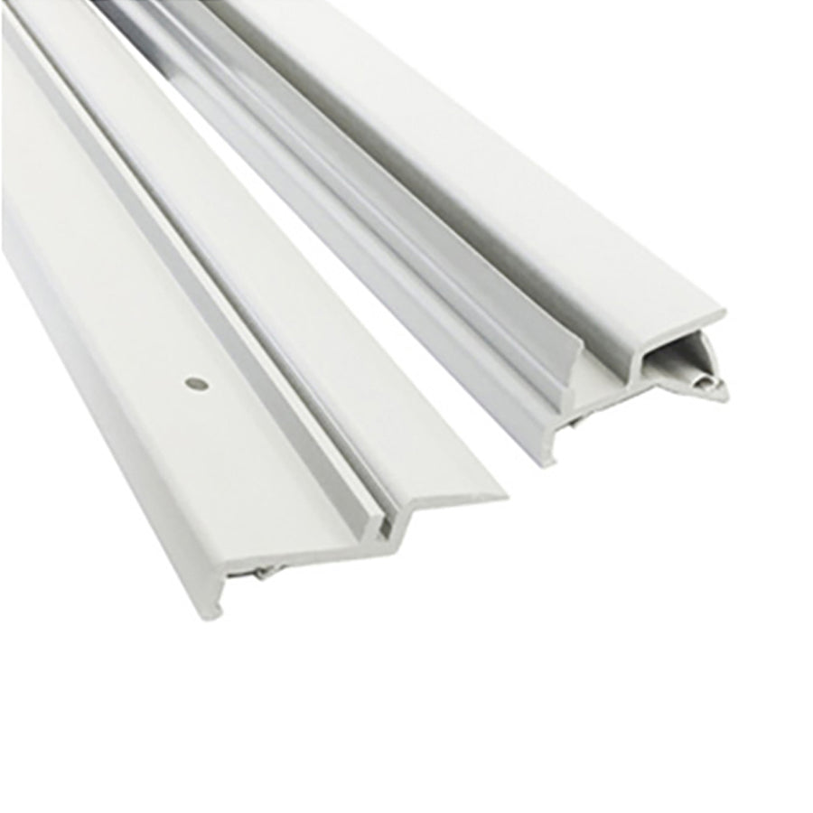 Complete Weatherstrip Set, 8 ft, White - Complete Weatherstrip Set, 8 ft, White