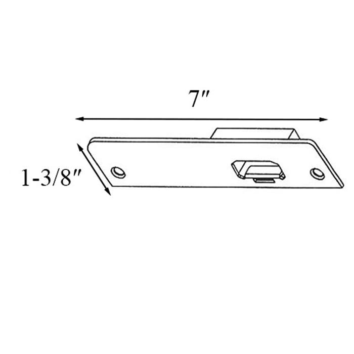 Flush  Bolt Receiver - Head PA/  Sill AP - Flush  Bolt Receiver - Head PA/  Sill AP