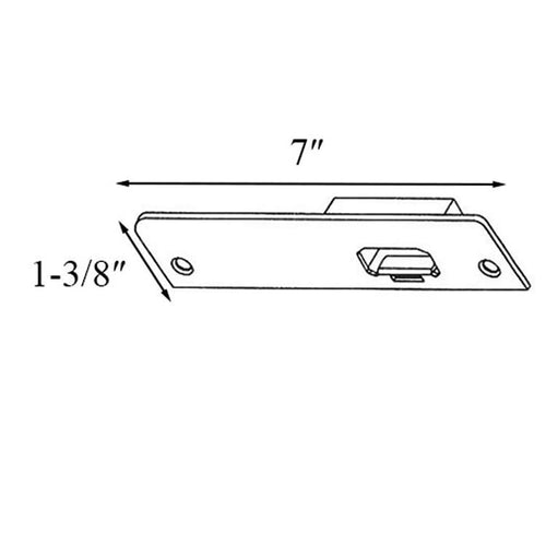 Flush  Bolt Receiver - Head PA/  Sill AP - Flush  Bolt Receiver - Head PA/  Sill AP