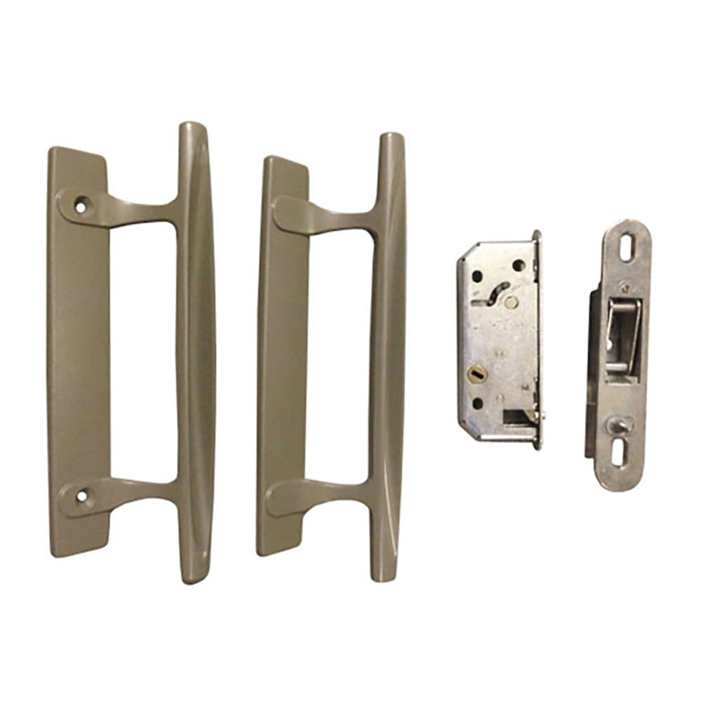 Andersen Gliding Door Reachout Lock and Handleset Kit - Stone - Andersen Gliding Door Reachout Lock and Handleset Kit - Stone