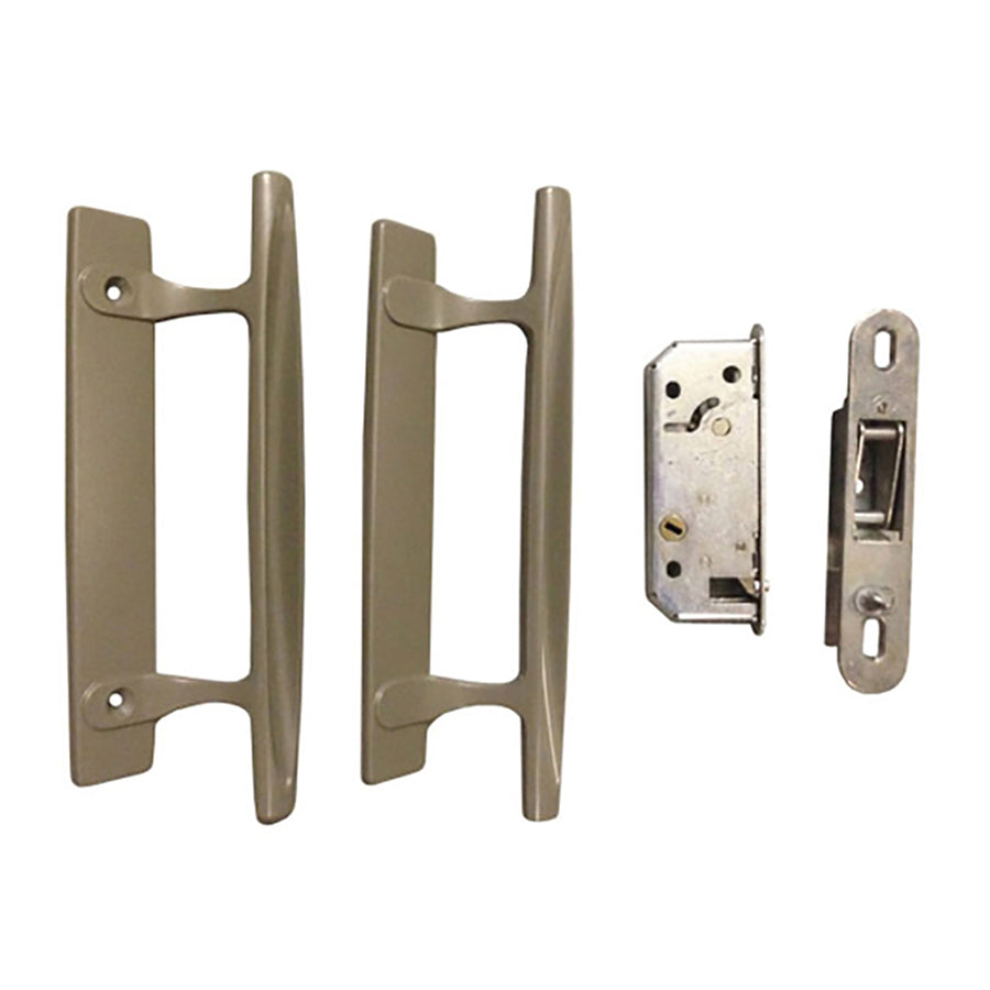 Andersen Gliding Door Reachout Lock and Handleset Kit - Stone - Andersen Gliding Door Reachout Lock and Handleset Kit - Stone