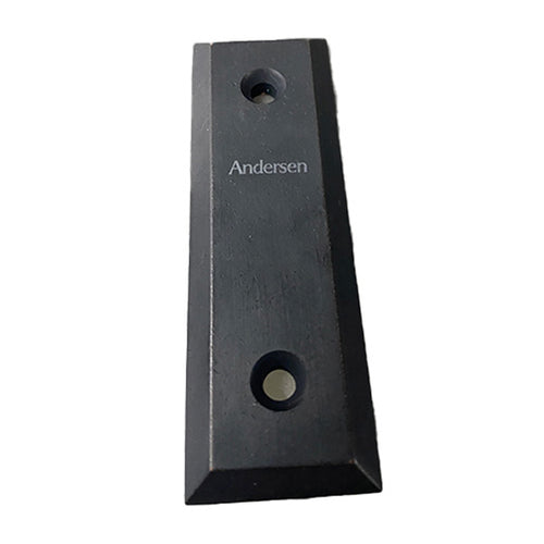 Andersen Frenchwood Gliding Doors 4 Panel Cover Plate Distressed Bronze Finish - Andersen Frenchwood Gliding Doors 4 Panel Cover Plate Distressed Bronze Finish