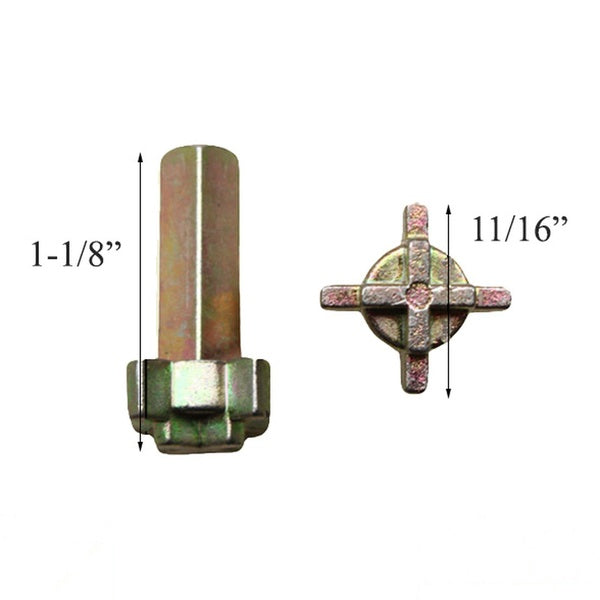 Andersen Frenchwood Hinged Door Lock Actuator, 1-3/4 Door - Andersen Frenchwood Hinged Door Lock Actuator, 1-3/4 Door