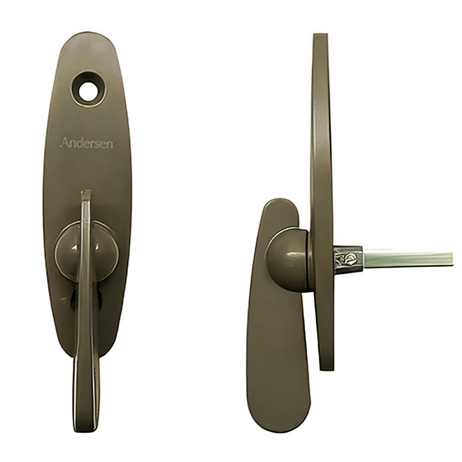Andersen New Style Tribeca Series Interior Thumb Latch for 2 Panel Gliding Door - Stone - Andersen New Style Tribeca Series Interior Thumb Latch for 2 Panel Gliding Door - Stone