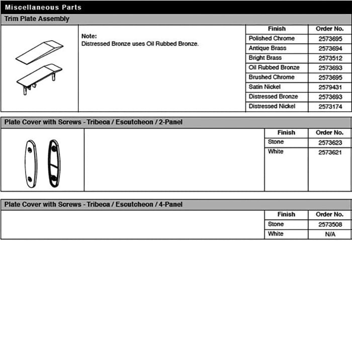 Andersen Window - Frenchwood Gliding Door - Trim Plate Assembly, 2 Panel - Satin Nickel - Andersen Window - Frenchwood Gliding Door - Trim Plate Assembly, 2 Panel - Satin Nickel