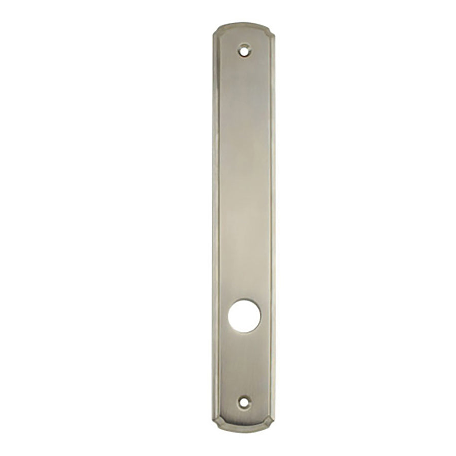 Newbury Passive Interior Escutcheon Plate - Satin Nickel - Newbury Passive Interior Escutcheon Plate - Satin Nickel