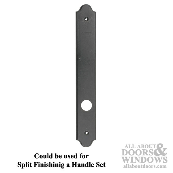 Encino Interior Passive Escutcheon Plate - Distressed Bronze - Encino Interior Passive Escutcheon Plate - Distressed Bronze