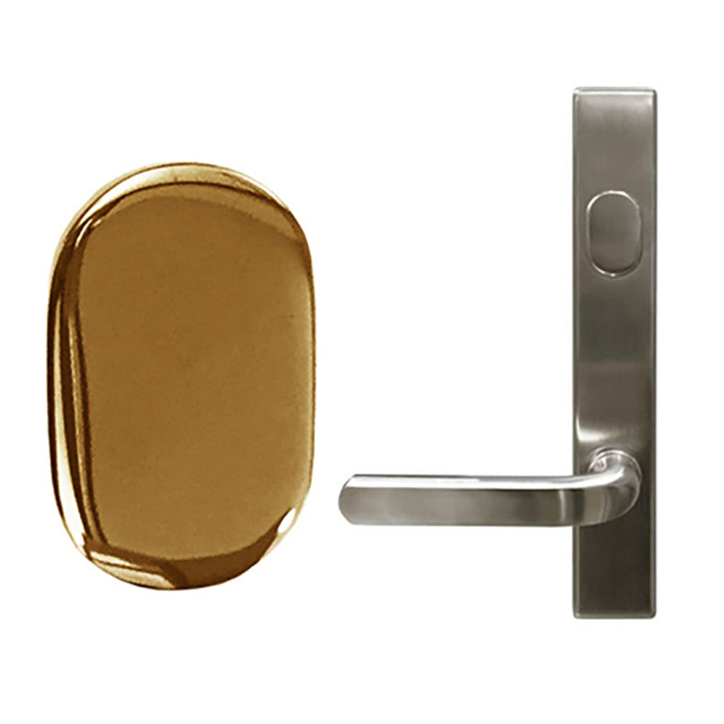 Dummy Cylinder Housing, Andersen - Bright Brass - Dummy Cylinder Housing, Andersen - Bright Brass