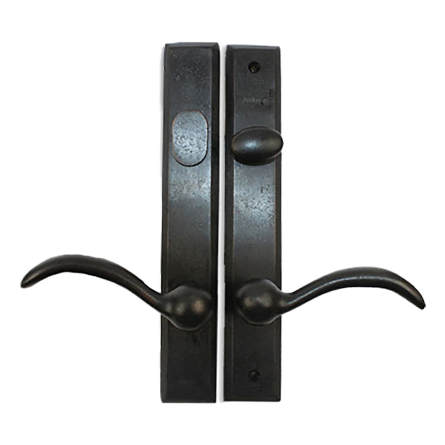 Andersen Yuma Single Door Hardware Kit - Active, Non-Keyed - Distressed Bronze - Andersen Yuma Single Door Hardware Kit - Active, Non-Keyed - Distressed Bronze