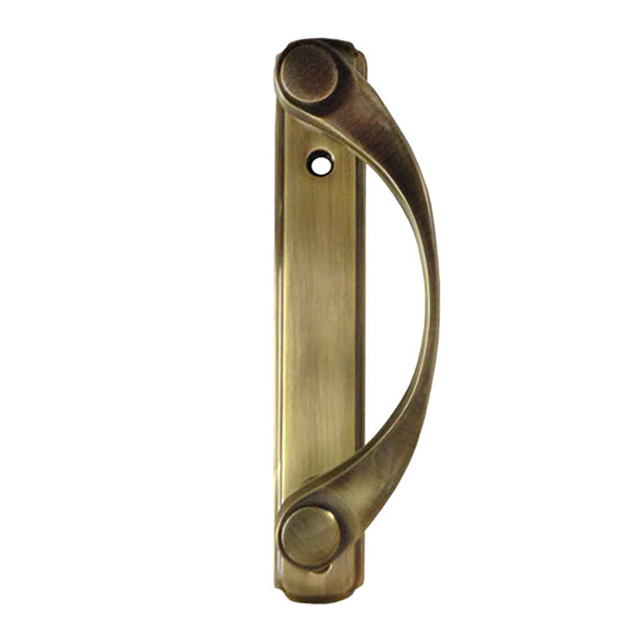 Andersen Newbury Gliding Door Single Handle - Right Interior/Left Exterior - Antique Brass - Andersen Newbury Gliding Door Single Handle - Right Interior/Left Exterior - Antique Brass