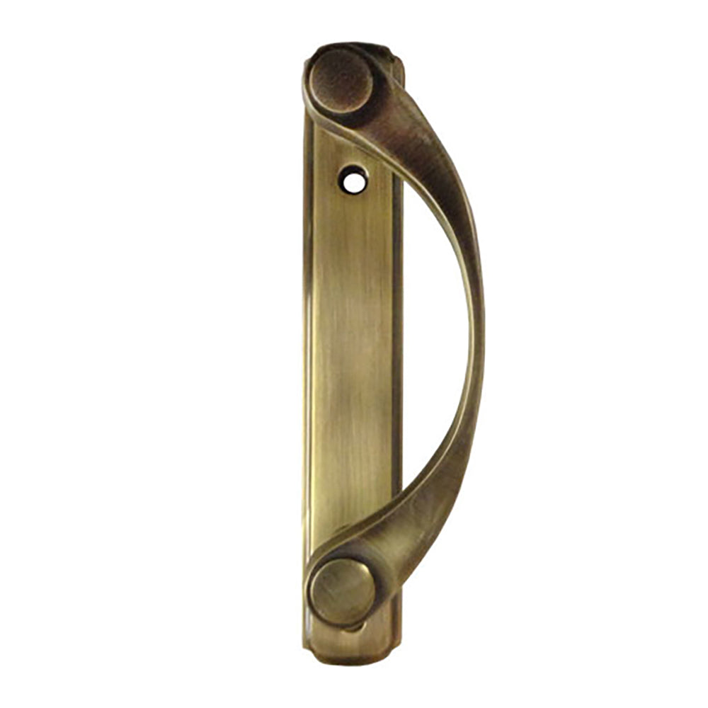 Andersen Newbury Gliding Door Single Handle - Right Interior/Left Exterior - Antique Brass - Andersen Newbury Gliding Door Single Handle - Right Interior/Left Exterior - Antique Brass