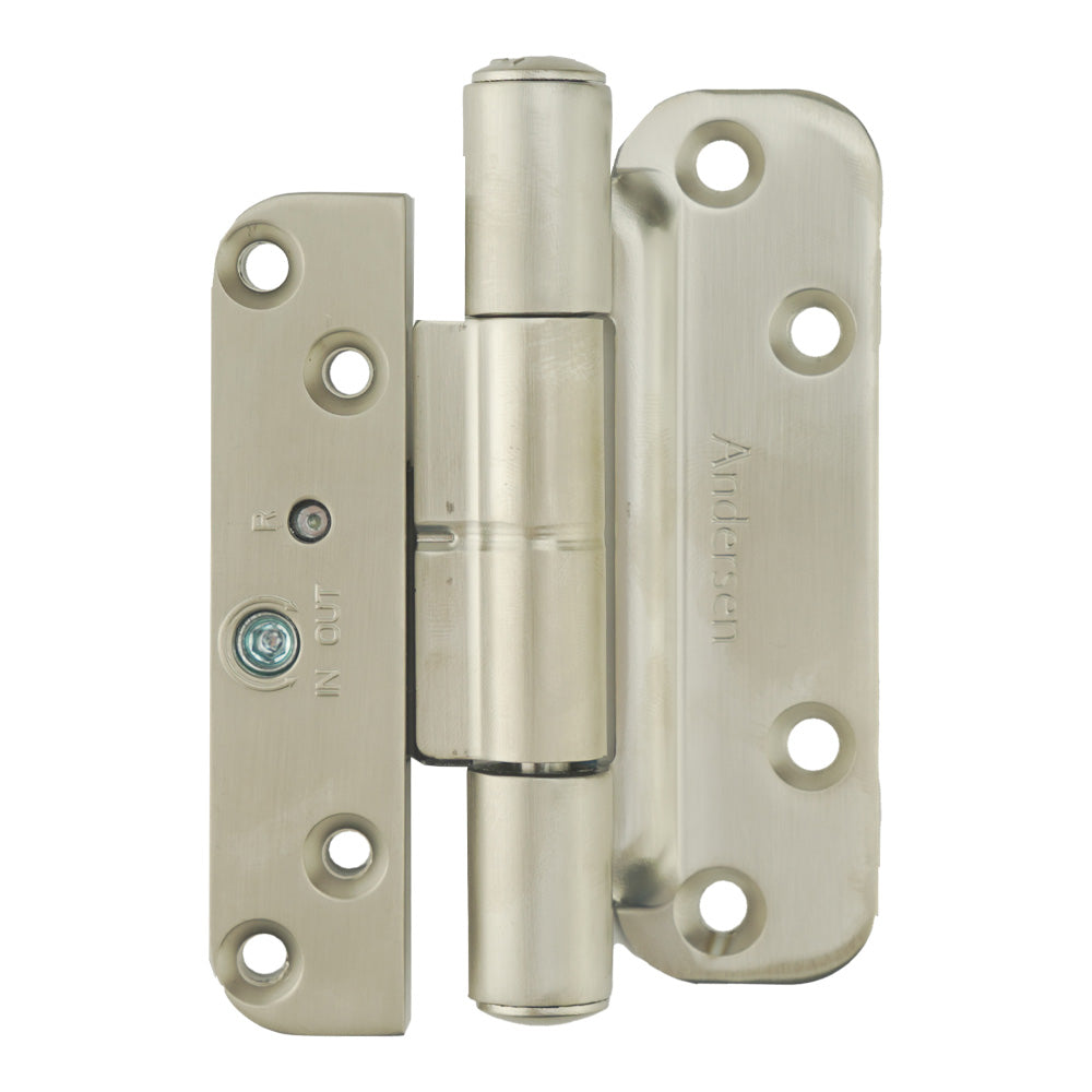 Andersen Single Hinge, Left Hand (2005-Present) - Satin Nickel - Andersen Single Hinge, Left Hand (2005-Present) - Satin Nickel