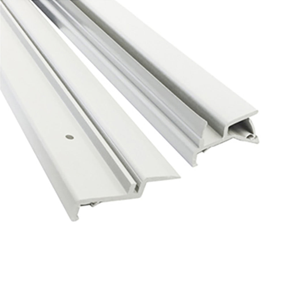 Complete Weatherstrip Set, 6 ft 8 in, White - Complete Weatherstrip Set, 6 ft 8 in, White